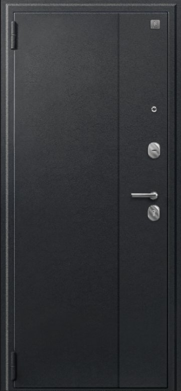 Товар Дверь A-01 черный сатин - капучино 3д DIS007326