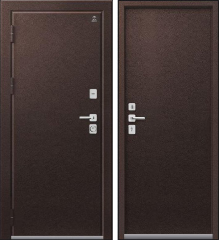 Дверь Термо-3 Шоколадный Муар DIS007377