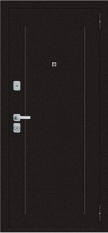 Товар Дверь Браво Любо Мини/BChrome Антик Медный/Cappuccino Melinga h-190 DIS007402