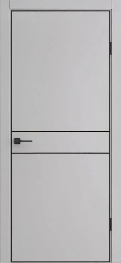 Фото Межкомнатная дверь ДП-52 (Silver gray)