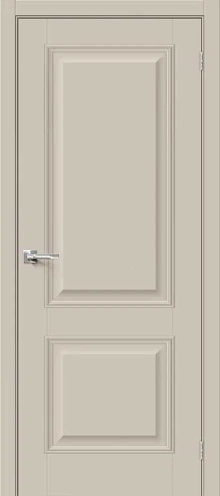 Фото Межкомнатная дверь Классик-12 Cream Silkwood BR5933